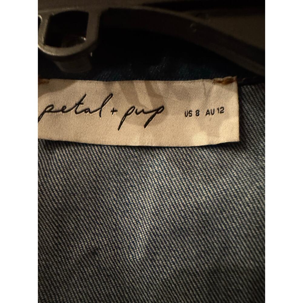 Petal & Pup Parker Denim Mini Dress - Women's Size 8 (New) - Picture 7 of 8